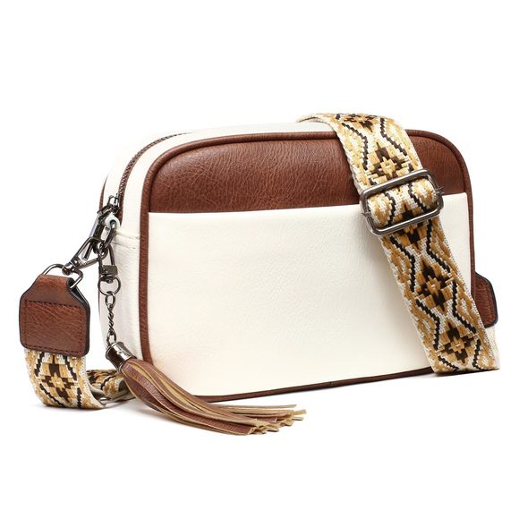 Crossbody Bags, Trendy Vegan Leather Crossbody Purse Shoulder C :[ - Picture 1 of 6